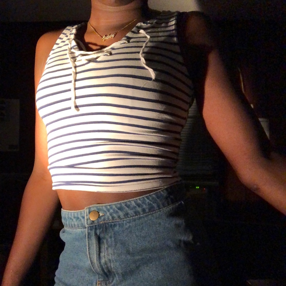 Striped tank top